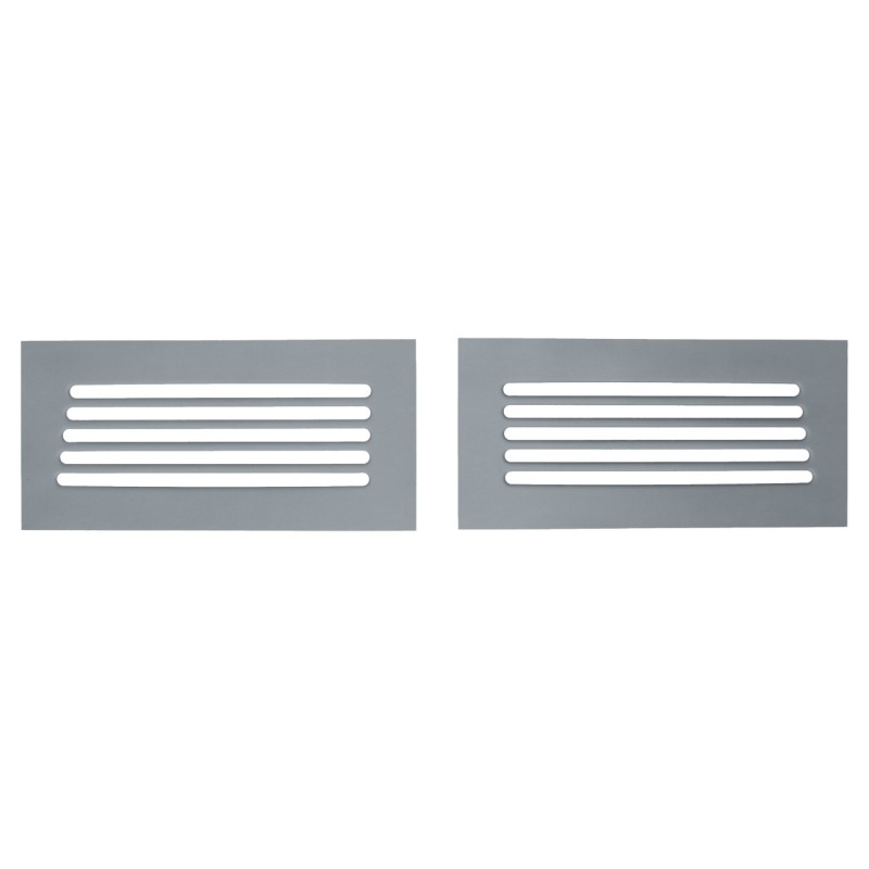 Grilles à souder style cabriolet pour capot arrière
