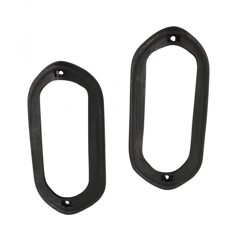 Set de 2 joints de feux arrières pour Karmann Ghia 56-59 entre aile et feu arrière
