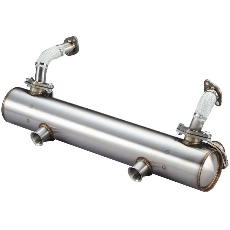 Echappement Vintage Speed avec préchauffage style origine pour moteur 13/15/1600cc  60-79