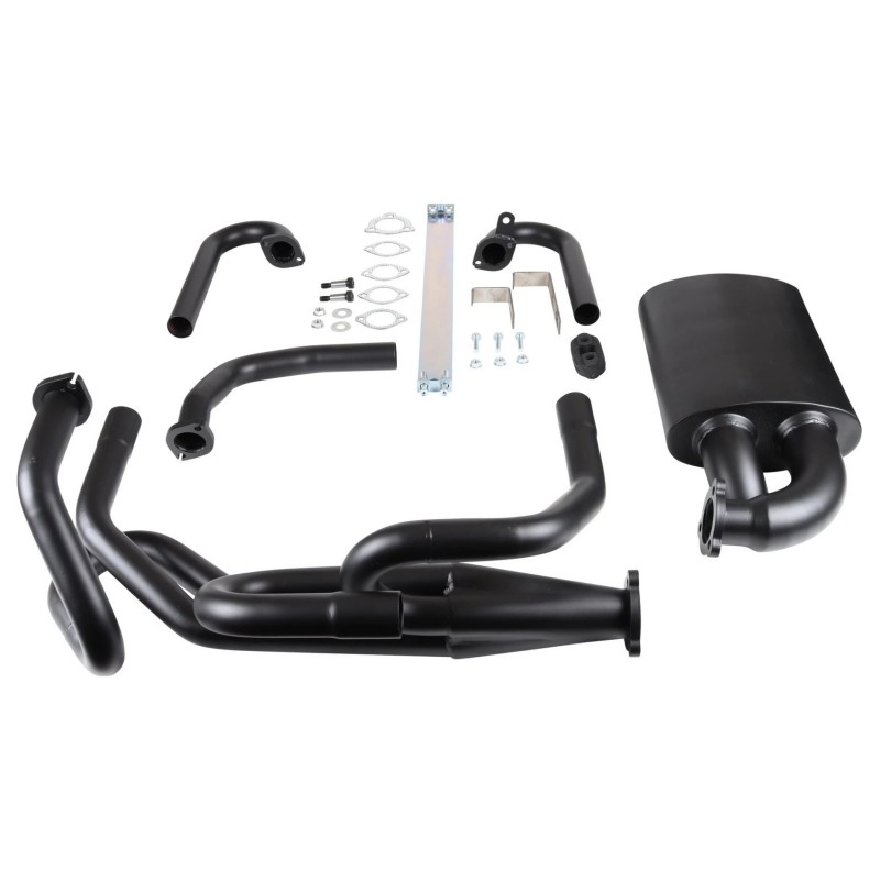 Echappement complet "SIDEWINDER" diam. 38mm en acier