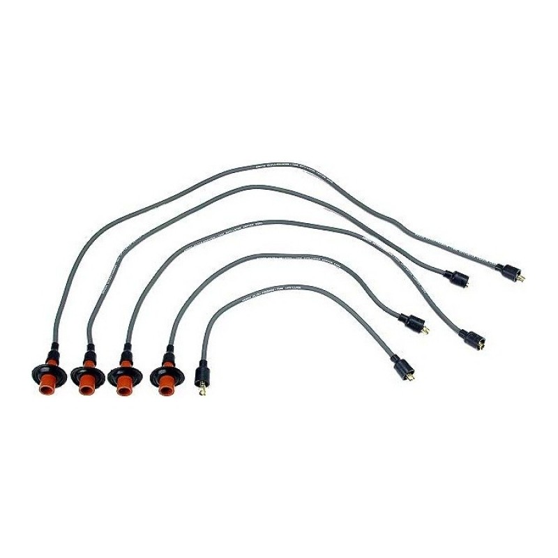 Faisceau de fils de bougies gris en silicone 7mm pour Type 3
