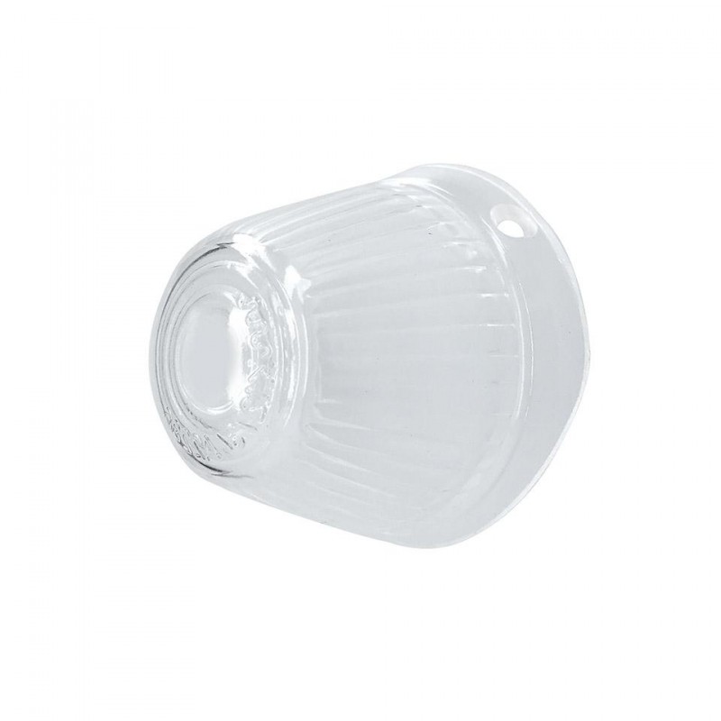 Glace de remplacement blanche de clignotant obus d’aile Cox -58, Combi 61-62 et Karmann Ghia -58