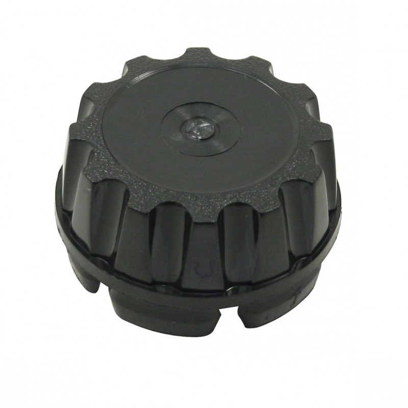 Cache moyeu en plastic noir pour jante EMPI 4 trous