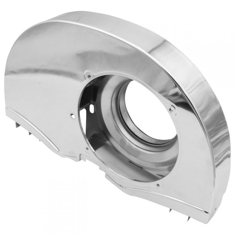 Turbine moteur chromée EMPI "Super Shroud" sans chauffage, avec radiateur