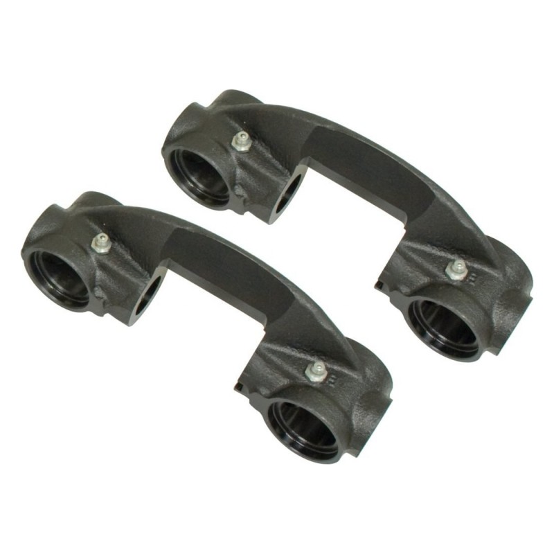 Set de 2 supports de fusées à pivots gauche et droit forgés -7/65
