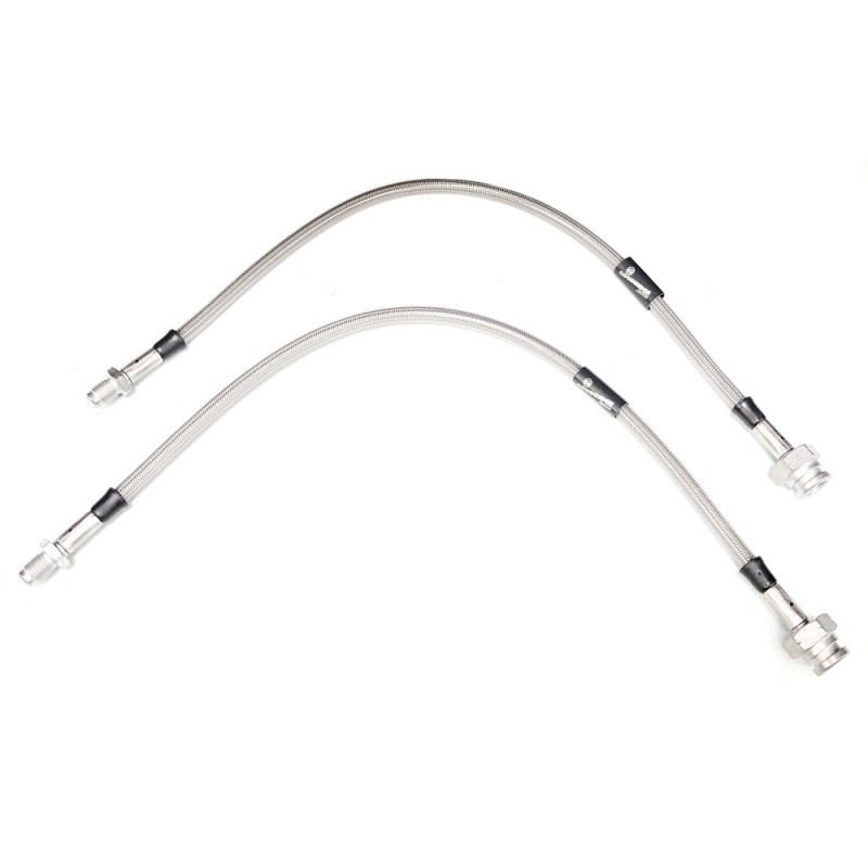 Set de 2 flexibles de frein avant renforcés GOODRIDGE pour T1 65-67