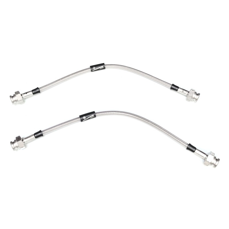 Set de 2 flexibles de frein avant renforcés GOODRIDGE pour T1 1302-1303