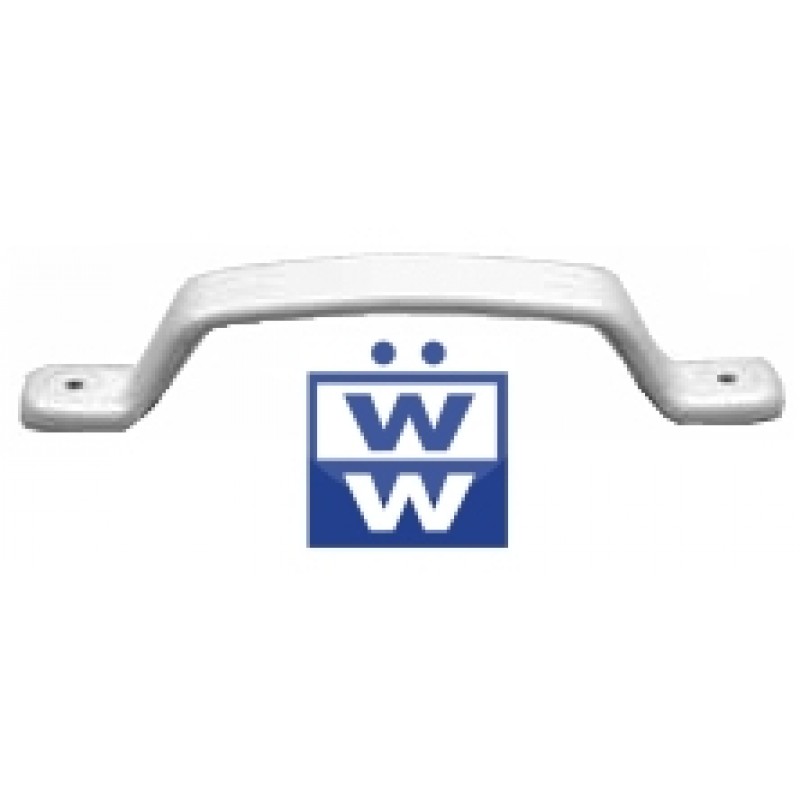 Poignée de fermeture de porte grise claire T2 66-67 (vendue avec vis)