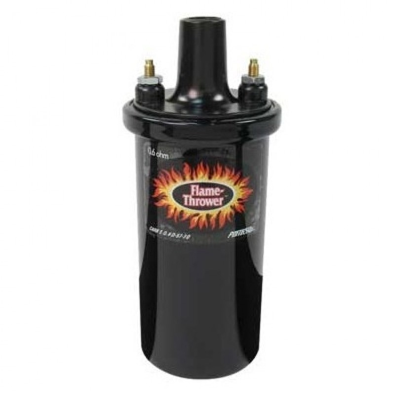 Bobine d'allumage PERTRONIX noire Flame Thrower 45.000 Volts (0.6 Ohms)