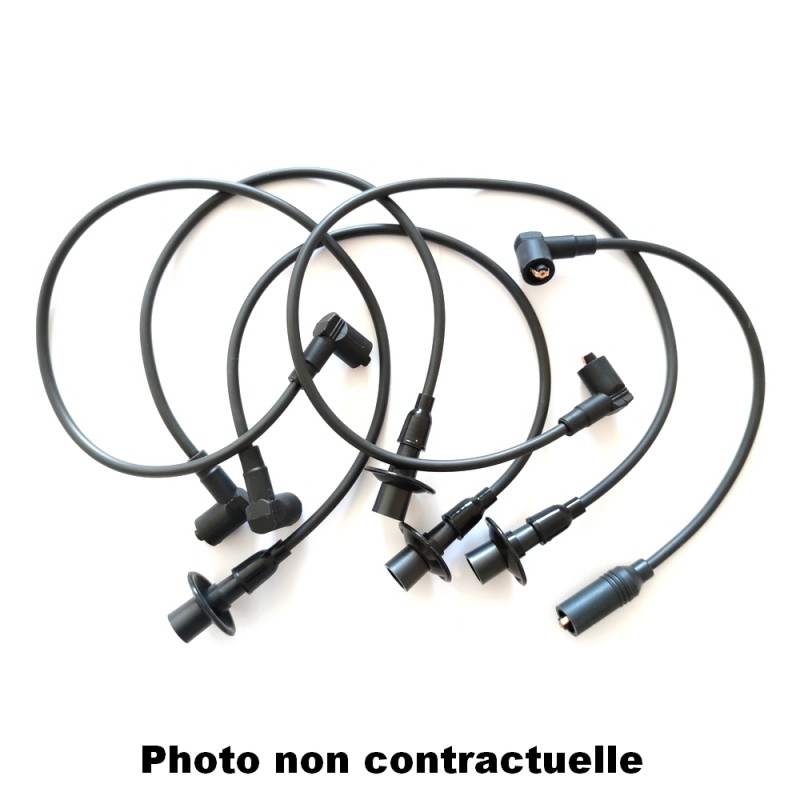 Faisceau de fils de bougie avec connecteurs à 90 degrés (qualité allemande)