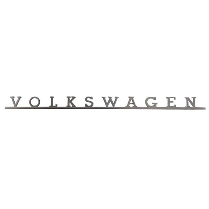 Emblème VOLKSWAGEN de face arrière pour T2 63-72