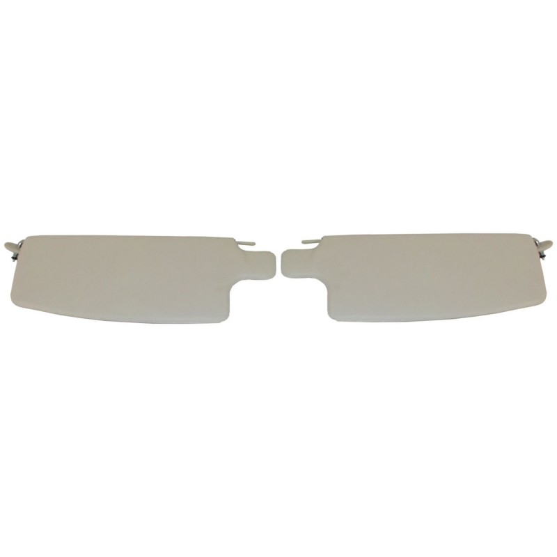 Set de 2 pare-soleil CLASSIC LINE blanc  8/67- (sans miroir)