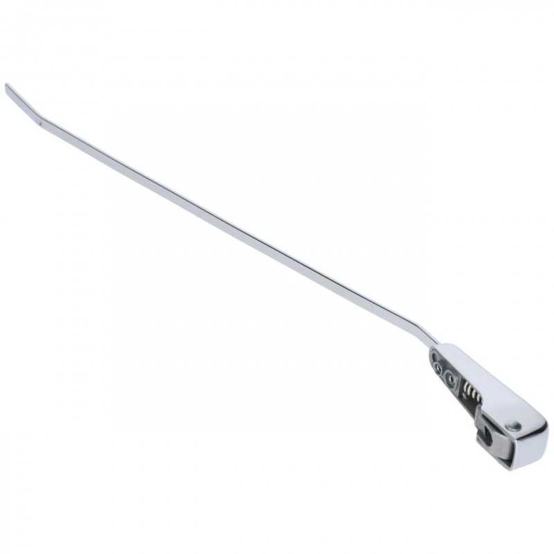 Bras d'essuie-glace gauche ou droit  T2 50-67 en inox poli (largeur 5,5mm)