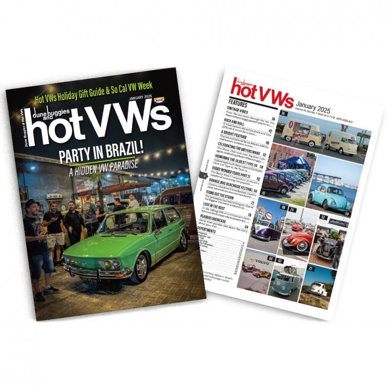 Magazine HOT VW'S - JANVIER 2025