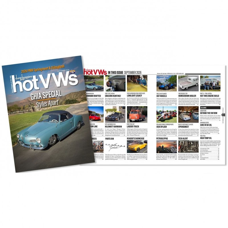 Magazine HOT VW'S - SEPTEMBRE 2026