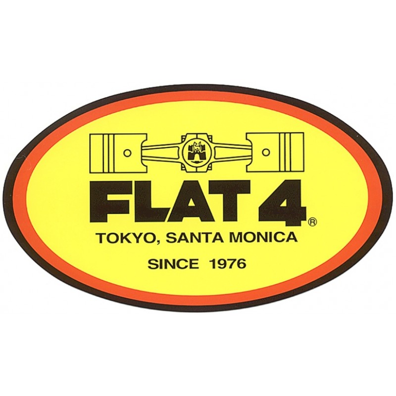 Autocollant FLAT 4 (68 x 39 mm)