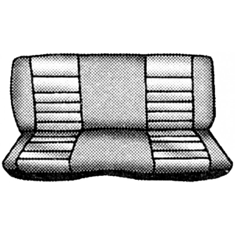 Housses de banquette arrière pour cabriolet