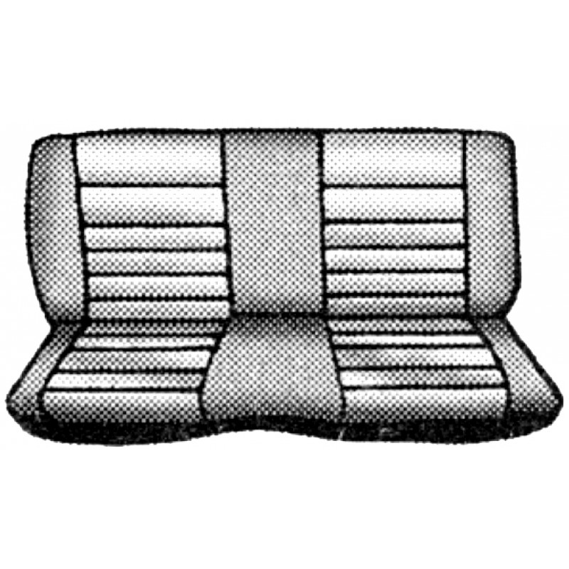 Housses de banquette arrière pour cabriolet