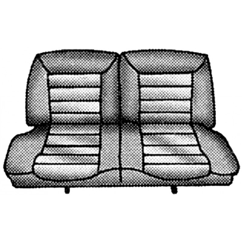 Housses de banquette arrière pour cabriolet