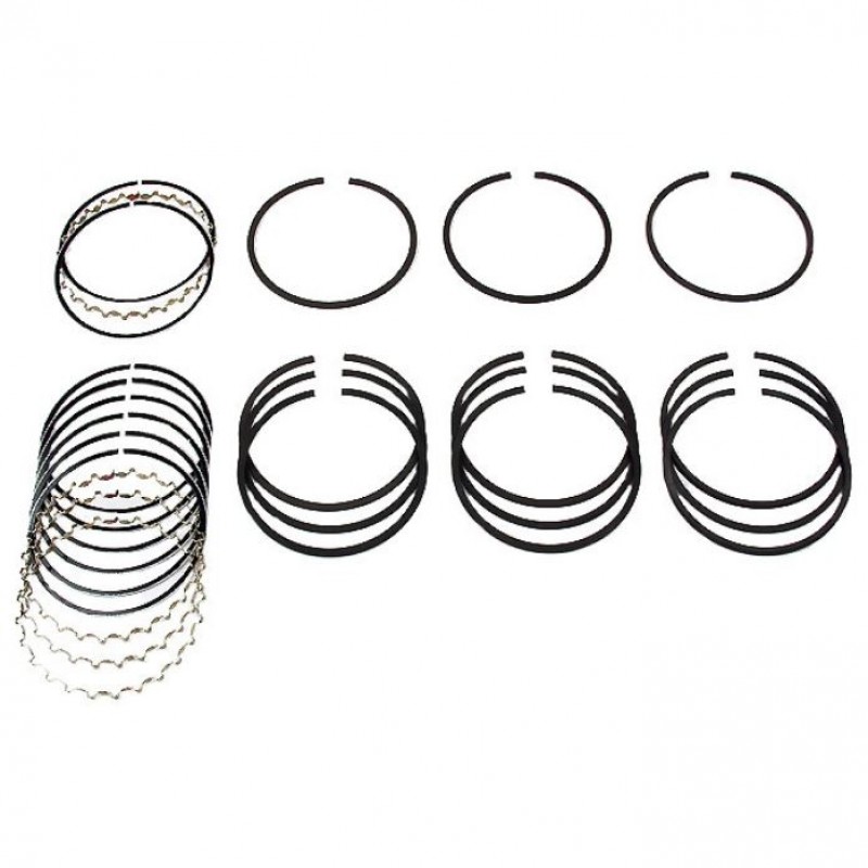 Jeu de segments (2/2/5) pour kit cylindrée big bore 86mm de Porsche 356/912