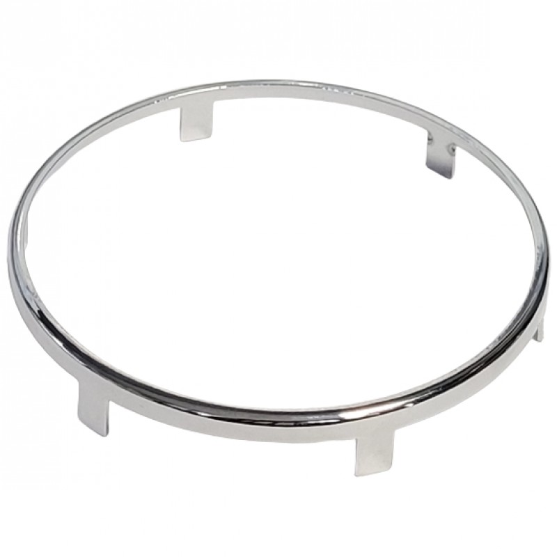 Anneau chromé de garniture de bouton de klaxon pour Porsche 356 B/C