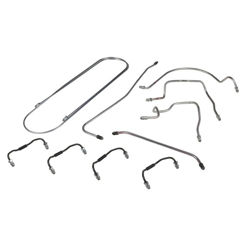 Set de 8 tuyaux rigides de frein pour Porsche 356 C