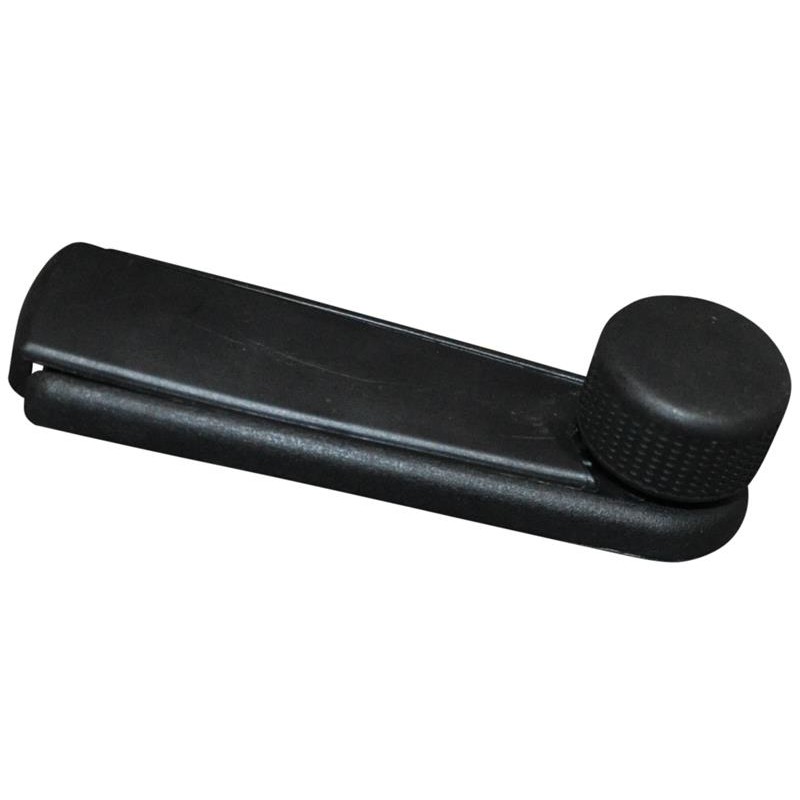 Manivelle de lève vitre vissée noire avec cache T4 9/1990-1/1995