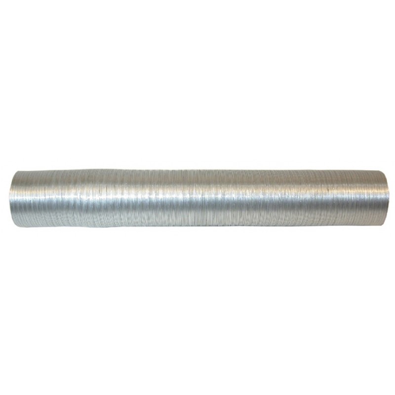 Gaine d'air aluminium diamètre 50mm (longueur 1m) 