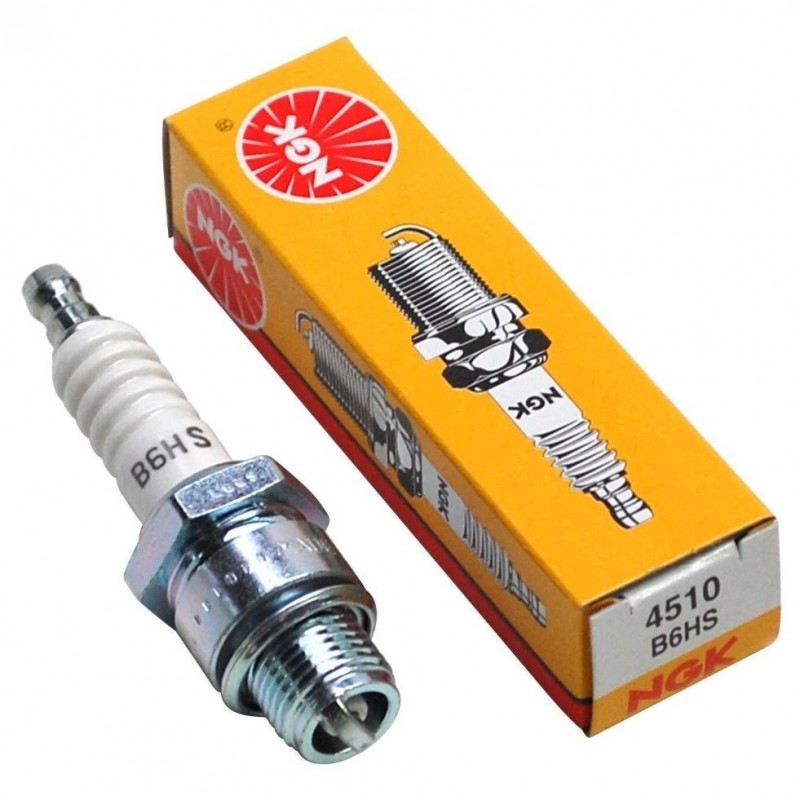 Bougie NGK B6HS (diam. 14mm, pour culot court)