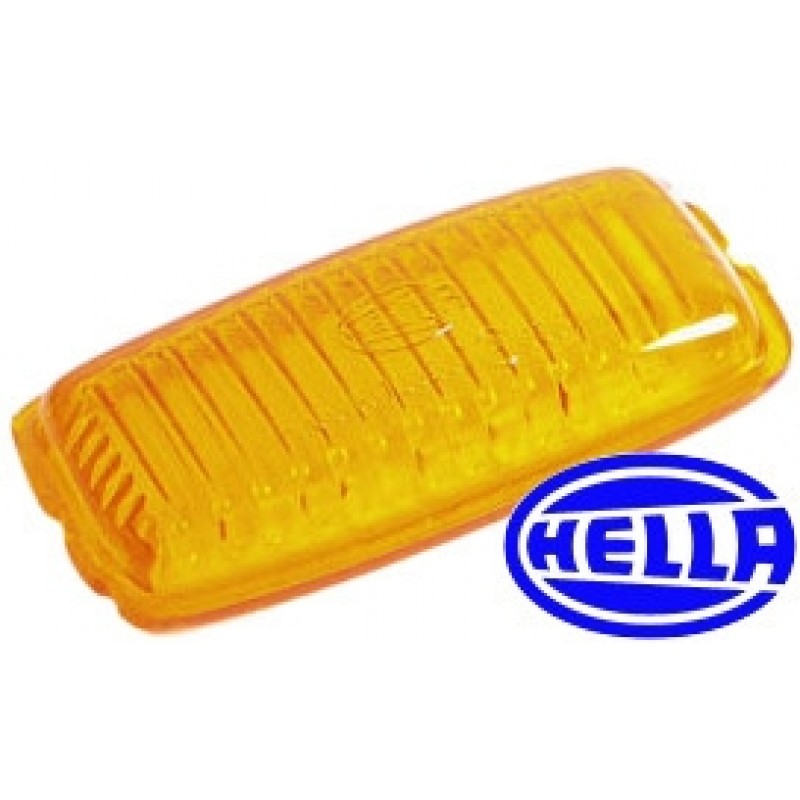 Glace de remplacement orange HELLA pour réf U240102