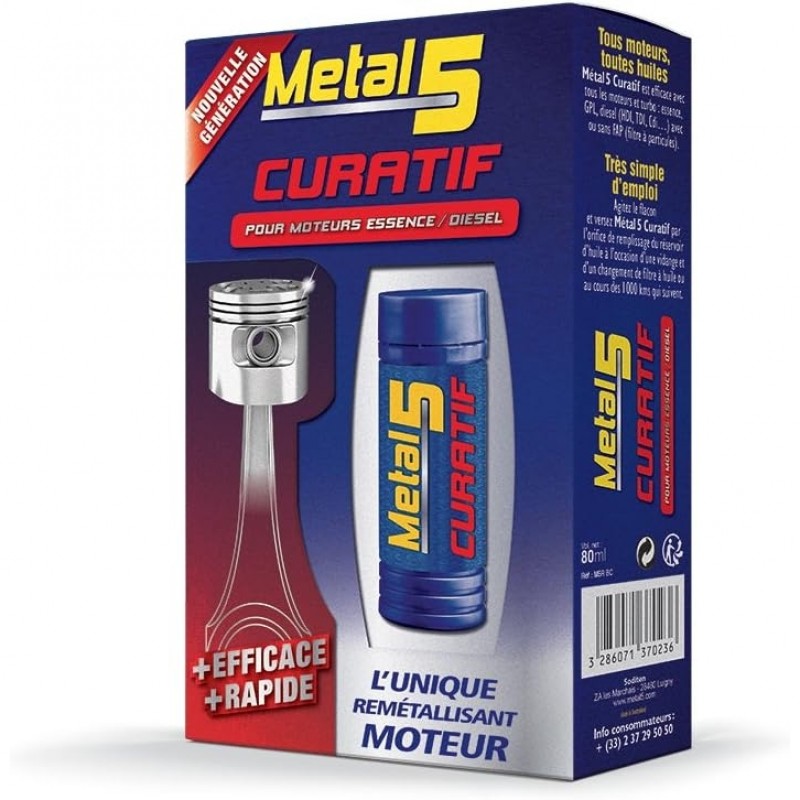 METAL 5® Remétallisant Curatif (80 ml)