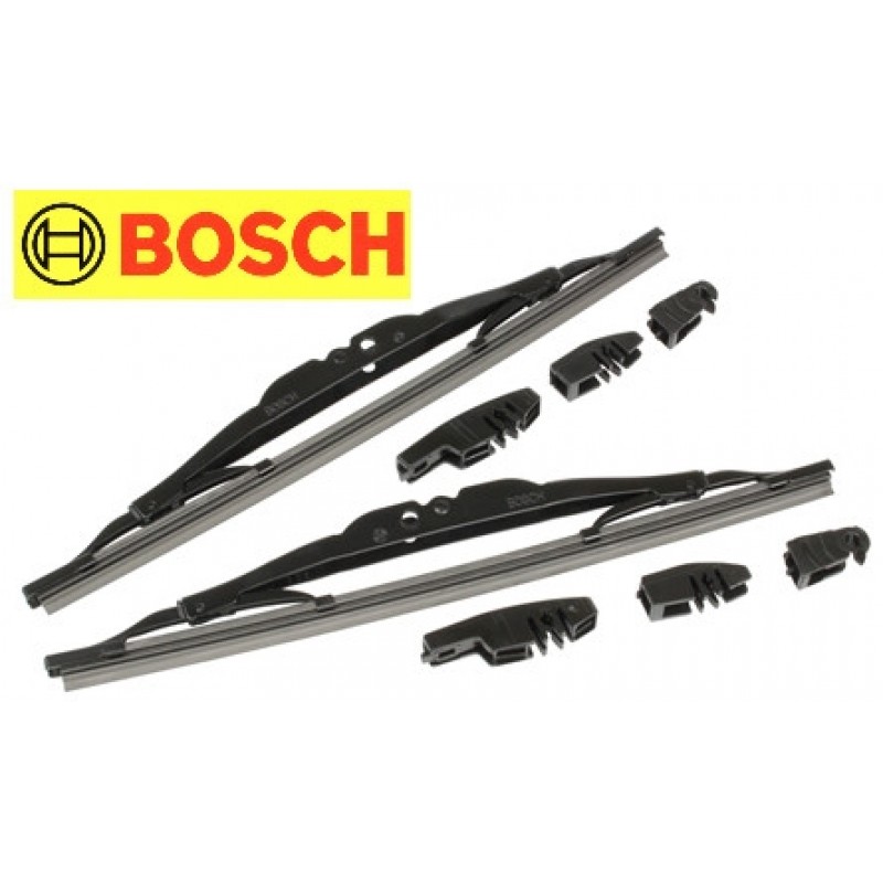 Set de 2 balais d’essuie-glace noirs T1 8/64-7/67 (260mm)  BOSCH