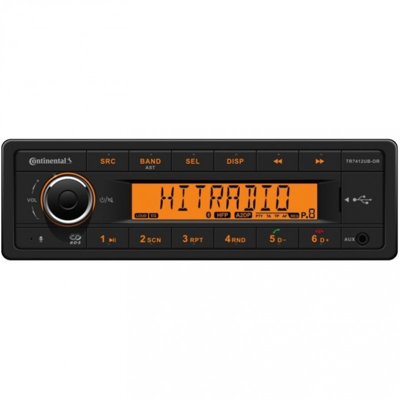 Autoradio CONTINENTAL avec fonctions USB-BLUETOOTH-KIT MAINS LIBRES