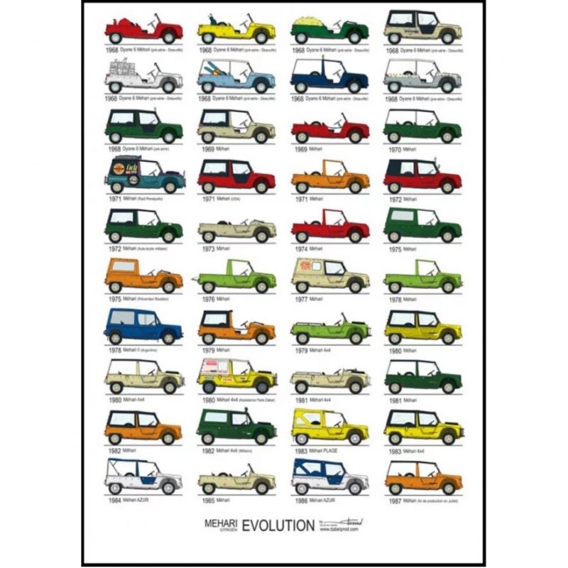 Poster MEHARI Evolution (700x500mm)