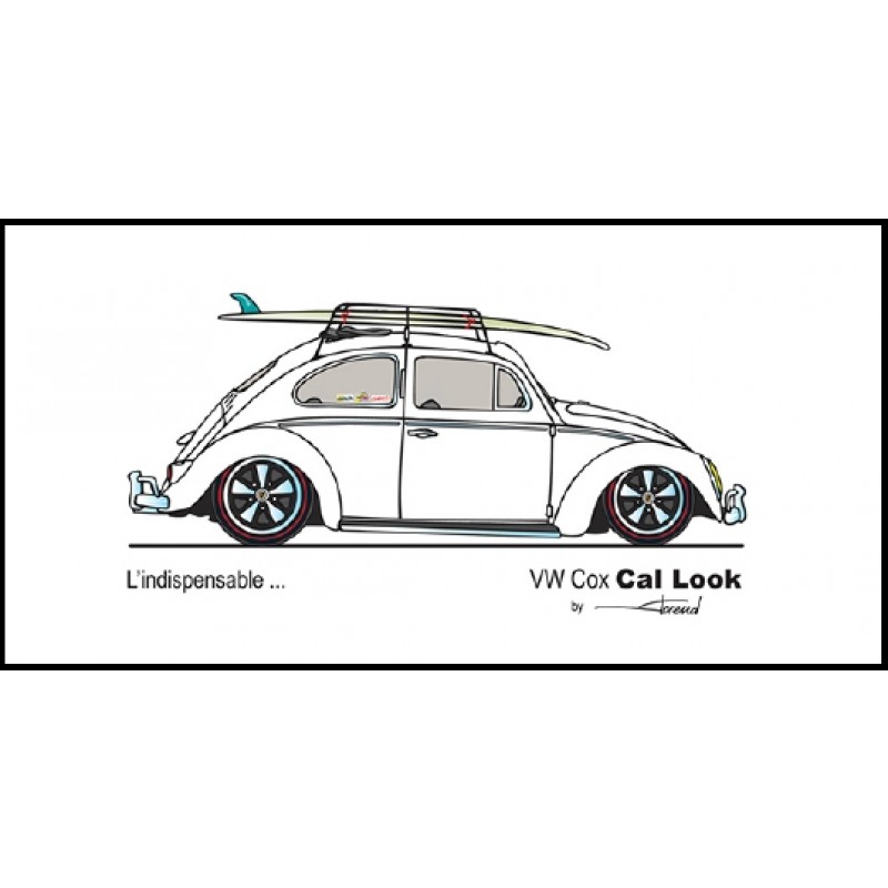 Carte postale "COX CAL LOOK"