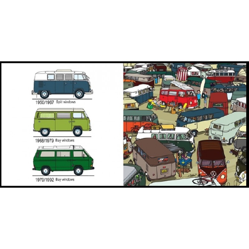Carte postale "COMBI WESTFALIA"
