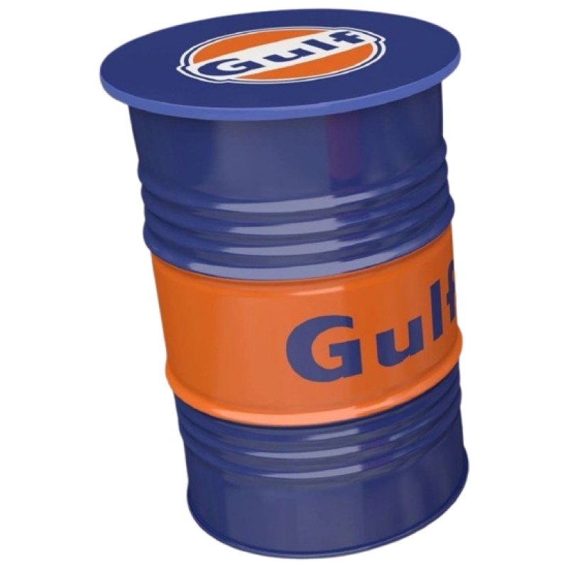 Plateau bleu GULF supérieur pour fût métal de 200L