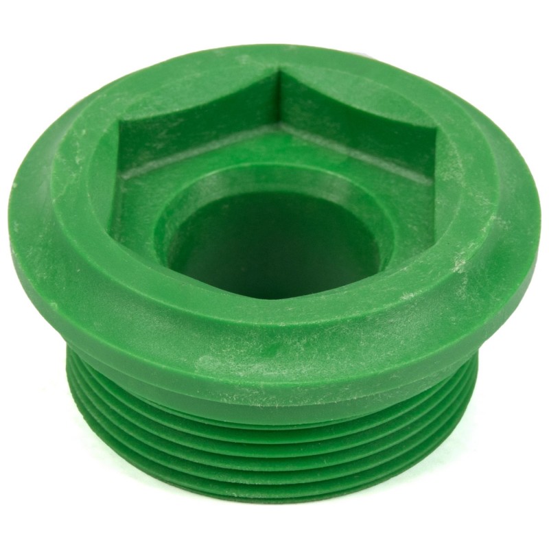 Bouchon plastique à visser d'obturation M36x1.5 sur cloche d'embrayage de boîte à vitesse