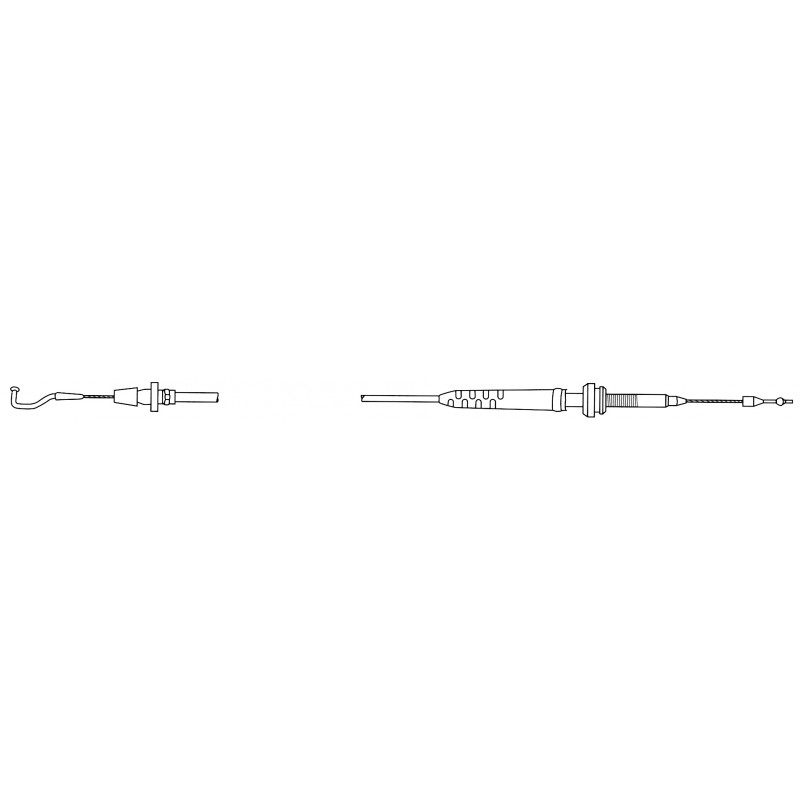Câble d'accélérateur 1068mm pour Golf 1 et 2 à carburateur