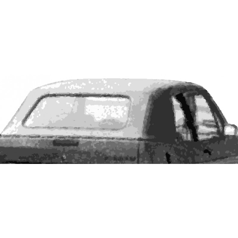 Capote en alpaga noir TMI pour Golf 1 Cabriolet