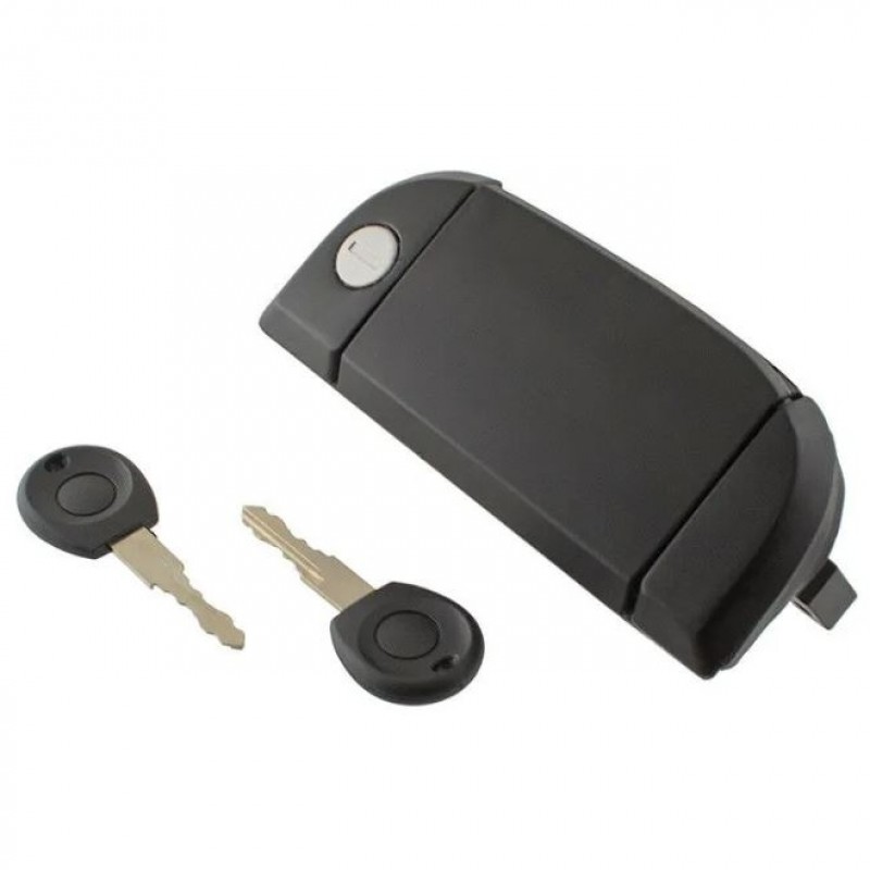 Poignée extérieure de porte battante arrière droite T4 9/1990-6/2003 noir satin