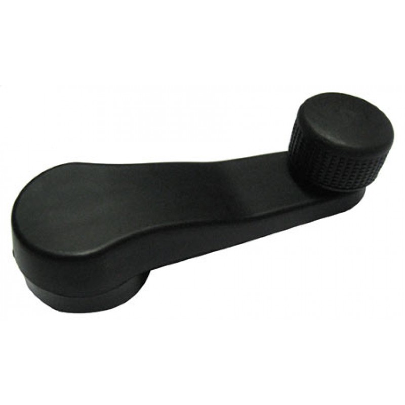 Manivelle de lève vitre clipsée noire T4 2/1995-6/2003 et Golf 3