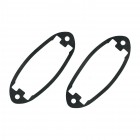 Set de 2 joints de lentille d’éclairage de plaque