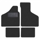 Set de 4 tapis noirs Karmann 56-74