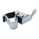 Support de fixation de cric dans bac de roue de secours