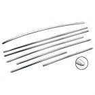 Set de 7 baguettes aluminium (pour capot avec écusson)  10/52-7/62