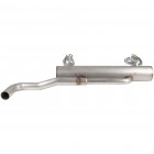 Echappement INOX performance avec sortie style origine diamètre 42mm pour T2 8/71-8/79 (avec réchauffeurs)