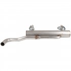 Echappement INOX performance avec sortie style origine diamètre 42mm pour T2 8/71-8/79 (avec réchauffeurs)