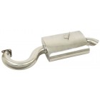 Silencieux EMPI PHAT en inox poli pour 4 en 1 Merged réf 23280