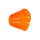 Glace de remplacement orange de clignotant obus d’aile Cox -58, Combi 61-62 et Karmann Ghia -58